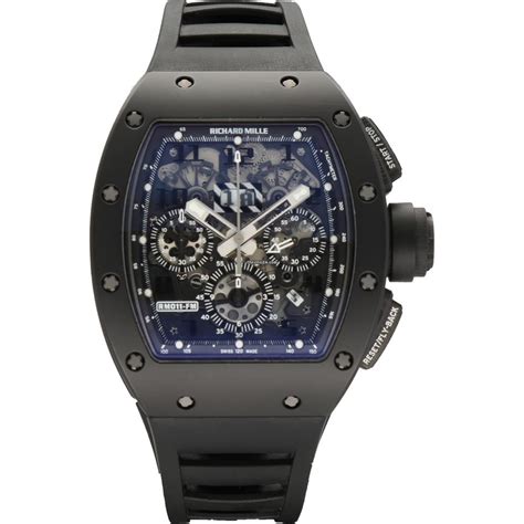 Richard Mille Rm Automatic Flyback Chronograph Black Phantom En