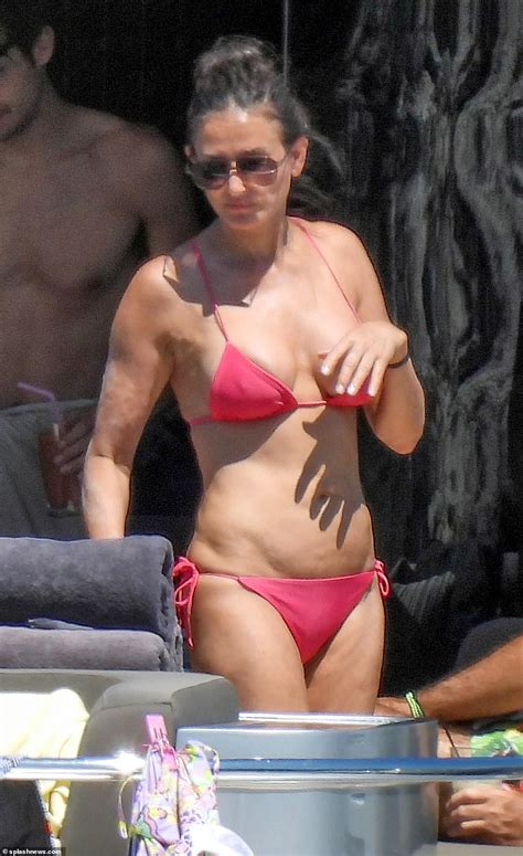 Demi Moore 59 Shows Her Age Defying Figure In A Bikini As She Enjoys Grecian Getaway On A