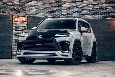 Lbworks Lexus Lx Front Lip Spoiler Liberty Walk