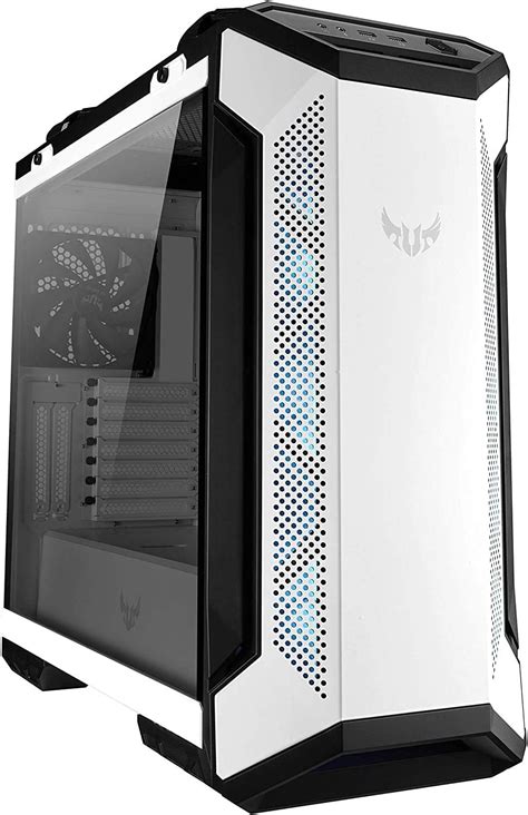 Asus Tuf Gaming Gt White Edition Mid Tower Computer Case For Up To