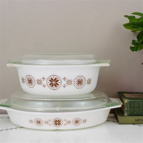 Pyrex Town Country Etsy