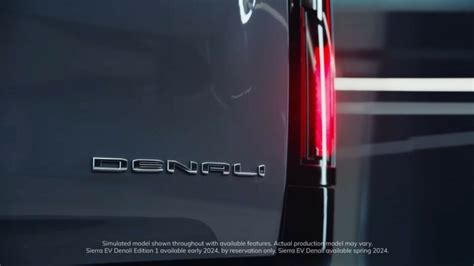 GMC Sierra EV Denali Teased Debuts October 20th Carscoops