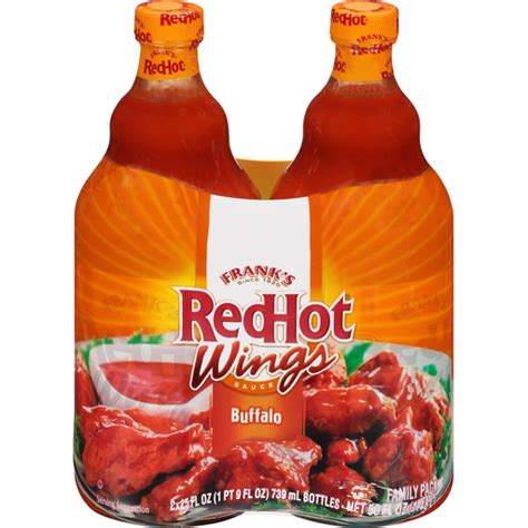Frank S Red Hot Wings Buffalo Sauce 2 25 Fl Oz Bottles Shop Ptacek S IGA