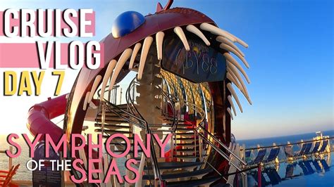 Cruise Vlog Day 7 Sea Day And Last Day On Board Symphony Of The Seas Royal Caribbean