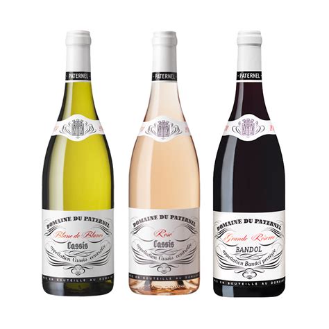 Coffret Domaine Du Paternel Couleurs Cassis Blanc Cassis Ros