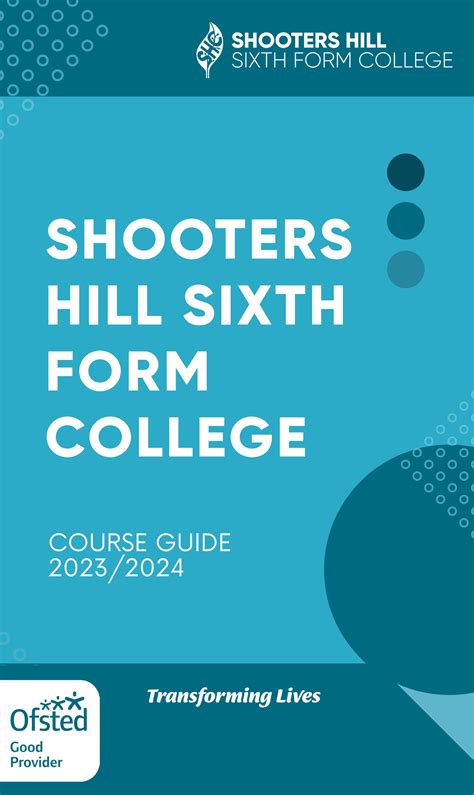 SHC Prospectus 2023-2024 by Shooters Hill Sixth Form College - Issuu