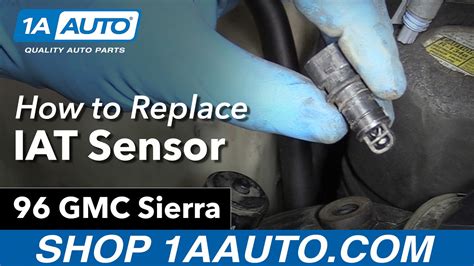 How To Replace Iat Sensor 88 98 Gmc K1500 57l V8 Sierra Youtube