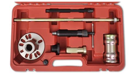 Hydraulic Wheel Hub Puller With Hammer Set 10 Ton DNT Auto Tools