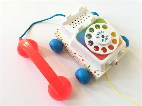 Vintage Fisher Price Telephone Toy