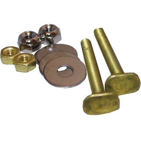 Lasco Code Approved Brass Toilet Bolt Set 04 3637 1 4in X2 1 4in Kroger