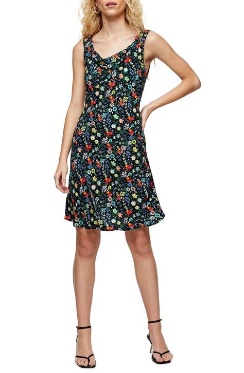 Topshop Idol Floral Print Sundress Nordstrom