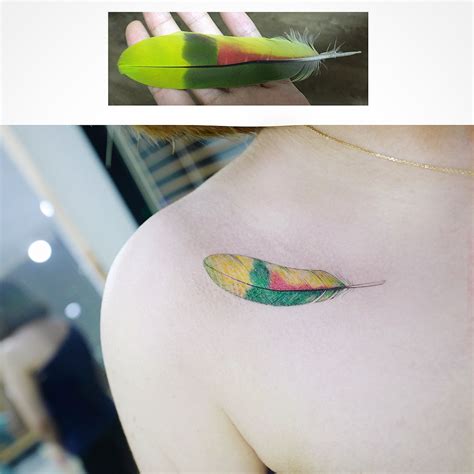 Pin by Yuly Quispe on Tatuaje de loro in 2023 | Parrot tattoo, Feather ...