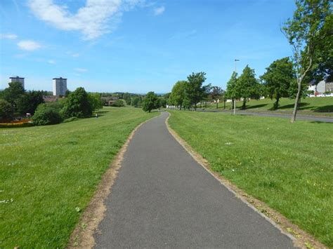 Cycle Path Beside Glenburn Road Lairich Rig Cc By Sa 2 0 Geograph