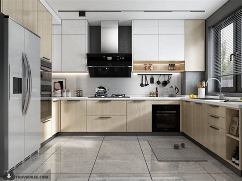 3D Model Kitchen 221 Free Download By HuyHieuLee - 3Dzip.Org - 3D Model ...