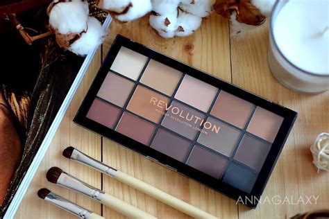 Палетка теней Makeup Revolution Re-Loaded Basic Mattes отзывы, макияж ...