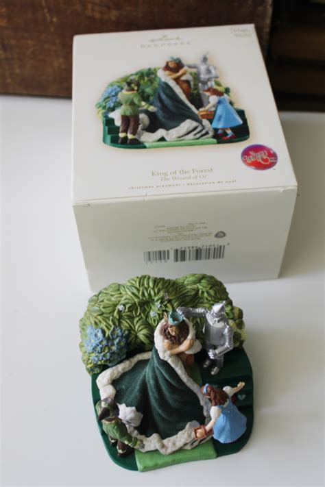 King Of The Forest Wizard Of Oz Hallmark Keepsake Ornament Wind Up