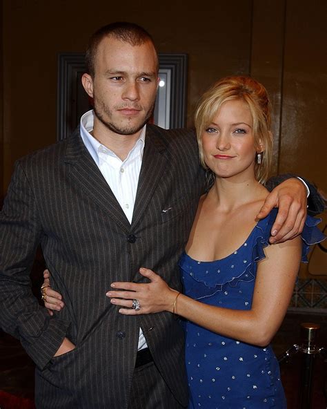 Kate Hudson Says Her Best Onscreen Kiss Ever Was With Heath Ledger