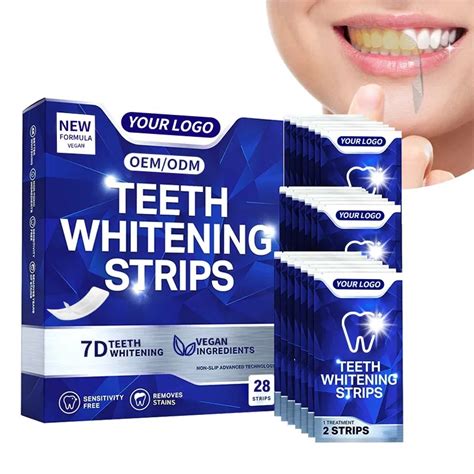 Teeth Whitening Strips Private Label OEM Supplier