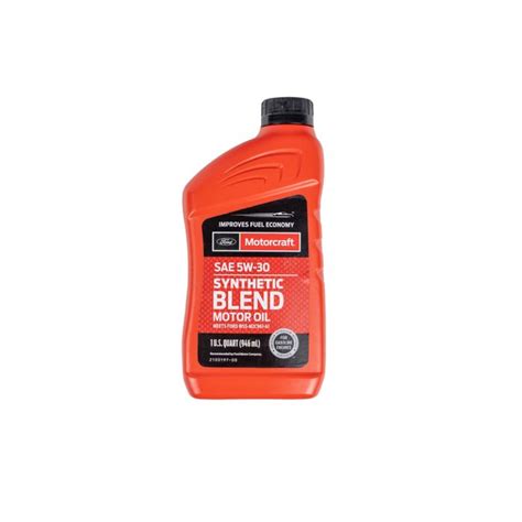 Ford Motorcraft Synthetic Blend Motor Oil SAE 5W 30 XO 5W30 Q1SP