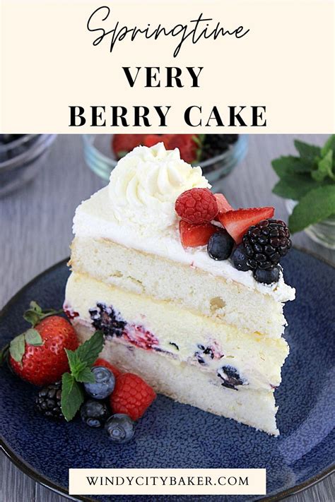 Learn How To Make This Beautiful Very Berry Layer Cake With Step By