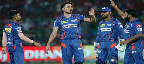 Ipl 2023 Rr Vs Lsg Highlights Rajasthan Royals Falter In Chase As