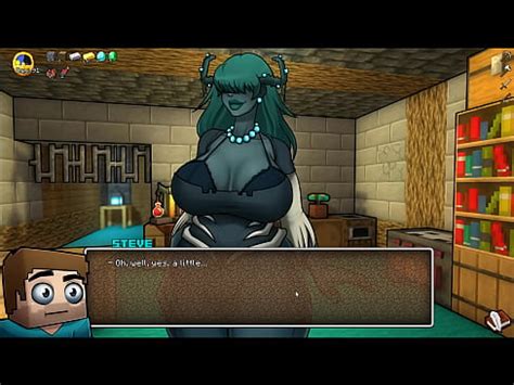 Hornycraft Minecraft Parody Hentai Game Pornplay Ep The Endergirl Masturbates With Her New