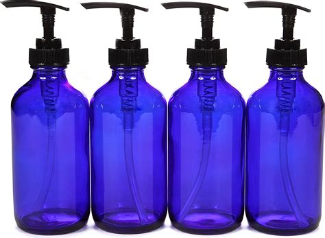 Amazon Vivaplex Large Oz Empty Cobalt Blue Glass Bottles