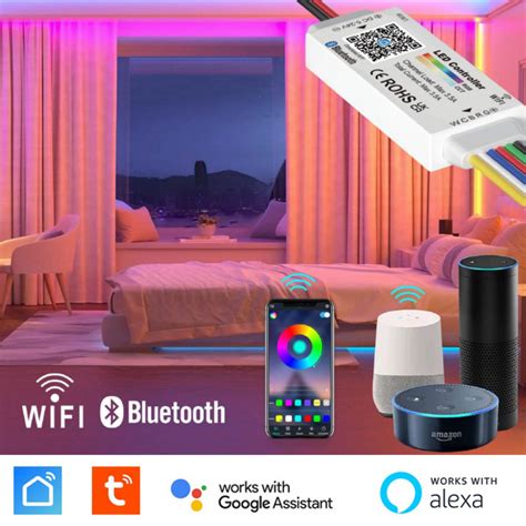 Mini Controller Rgb Cct Wifi Bluetooth V Dc A