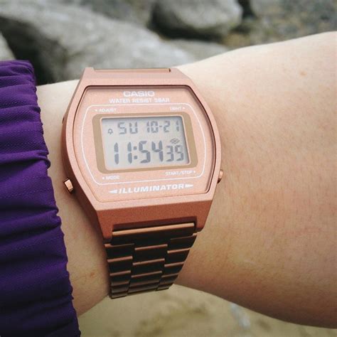 Casio Vintage Digital Rose Gold | Watches.com