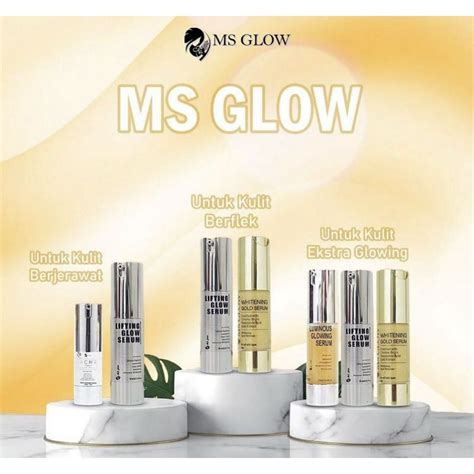 Jual Ms Glow Serum Luminous Acne Lifting Whitening Glod K