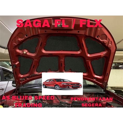 Sound Proof Proton Saga Fl Flx Deadening Car Fit Bonnet Span Bonnet