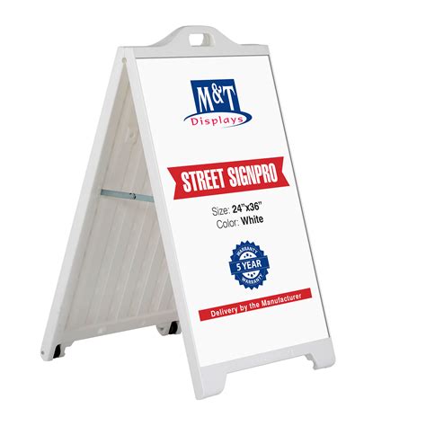 Bentism Outdoor A Frame Sidewalk Sign 24x36 Inch Sandwich Board Signs