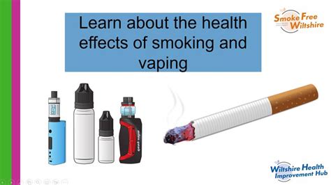 Smoking And Vaping Education Wiltshire Healthy Schools