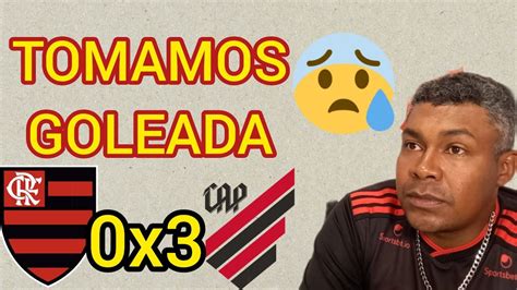 React Flamengo X Athletico Pr Rea O Flamenguista Youtube