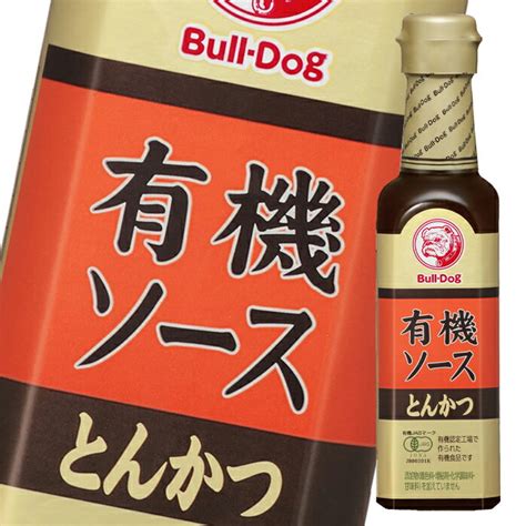 【楽天市場】ブルドックソース ブルドック 有機とんかつソース 200ml 瓶×1ケース（全20本） 送料無料：近江うまいもん屋