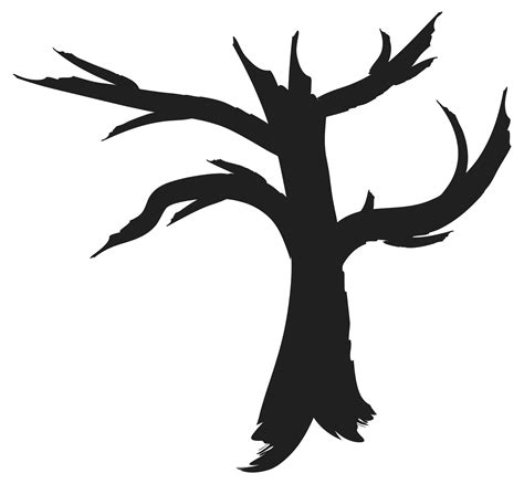 Dead Tree Silhouette Clip Art Image Clipsafari