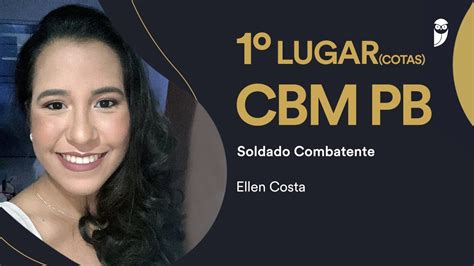 Cbm Para Ba Conhe A A Trajet Ria De Ellen Costa Aprovada Em Lugar