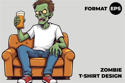 Zombie Graphic By C Gudzik · Creative Fabrica