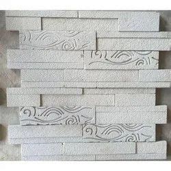 Mint CNC Wall Stone Cladding Tile Packaging Type Corrugated Box Size