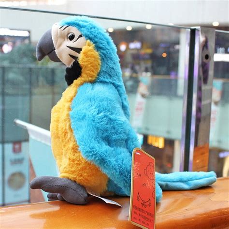 Parrot Stuffed Animal | Macaws Plushie 25 CM [ Free Shipping ]