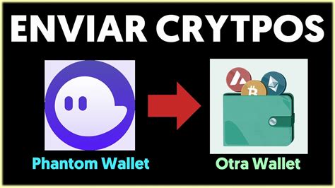 Cómo ENVIAR CRIPTOMONEDAS de Phantom Wallet a Otra Wallet retirar