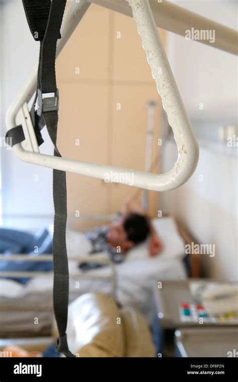 ELDERLY HOSPITAL PATIENT Stock Photo Alamy