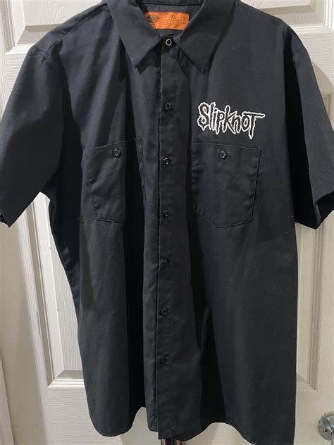 Slipknot Work Shirt Vintage Original Dickies Xl Gem