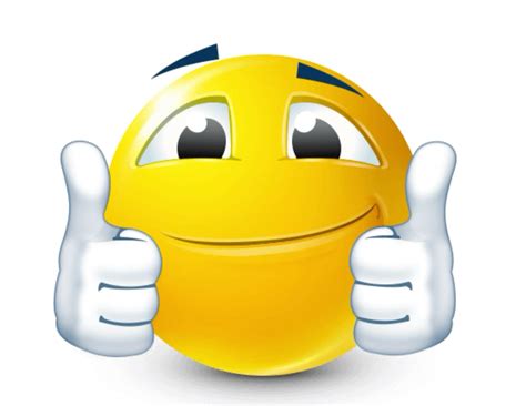 yellow emoji thumbs