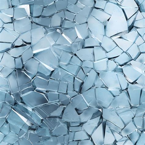 Premium AI Image | Cracked Ice Texture