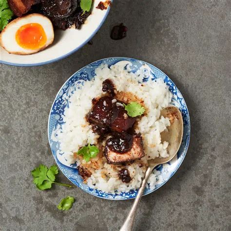 One Pot Soy Braised Pork Belly And Egg Marions Kitchen