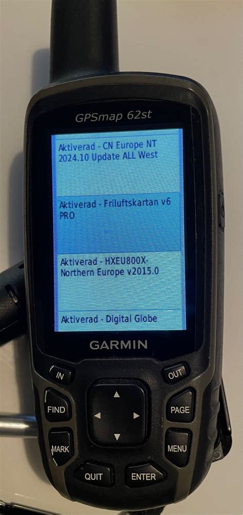 Garmin Gpsmap 62st Friluftskartan Pro v6 EU 202 Köp på Tradera