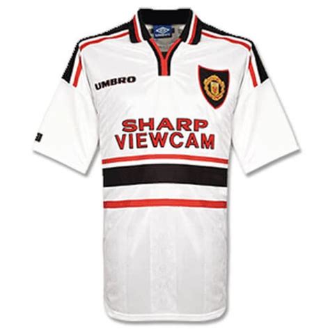 Retro Manchester United Away Football Shirt 93 94 SoccerLord