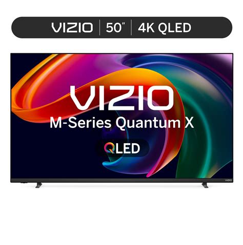 VIZIO 50" Class MQX Series 4K QLED HDR 120Hz Smart TV (Online Only ...