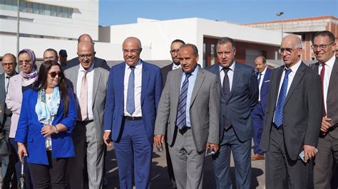 M Le Ministre Effectue Une Visite A Luniversite Hassan Er Settat